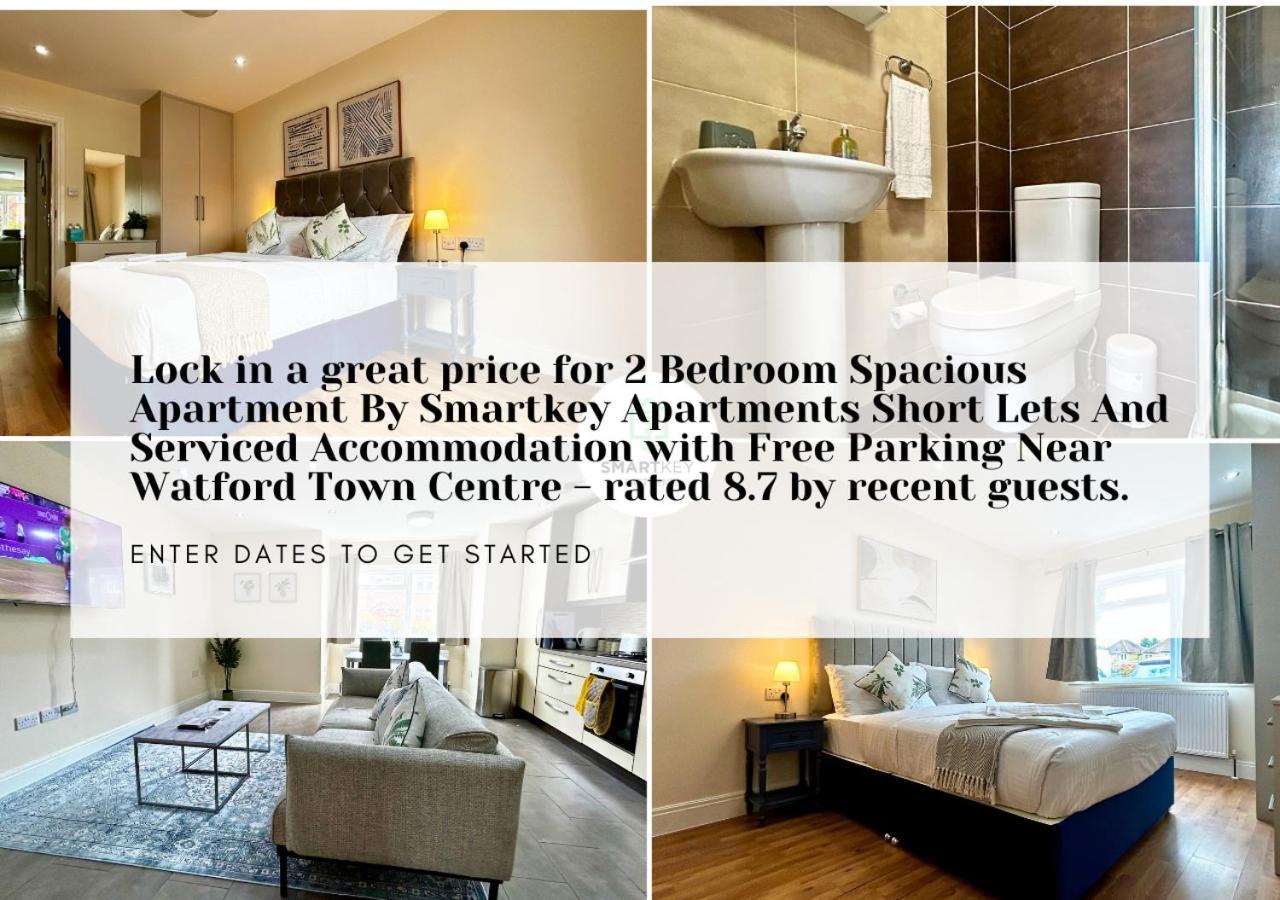 Modern 2 Bed 2 Bath Apartment Free Parking 沃特福德 外观 照片